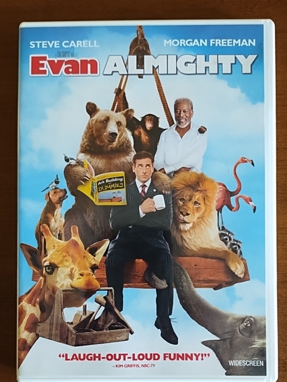 Evan Almighty DVD Widescreen Edition Steve Carell Special Features Deleted Scene